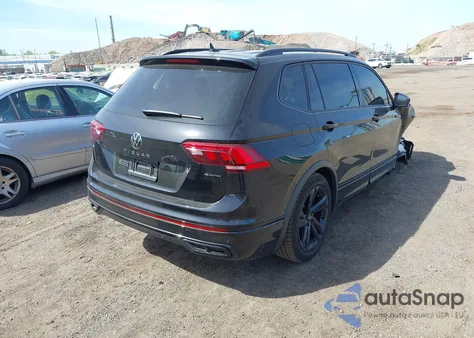 2024 Volkswagen Tiguan 2.0T Se R-Line Black from USA, damaged, VIN 3VV8B7AX0RM233518